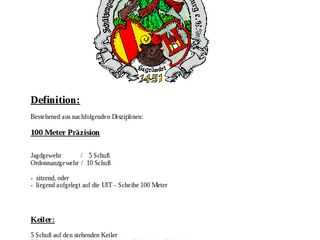 Eröffnungsschießen -Keiler - SGO